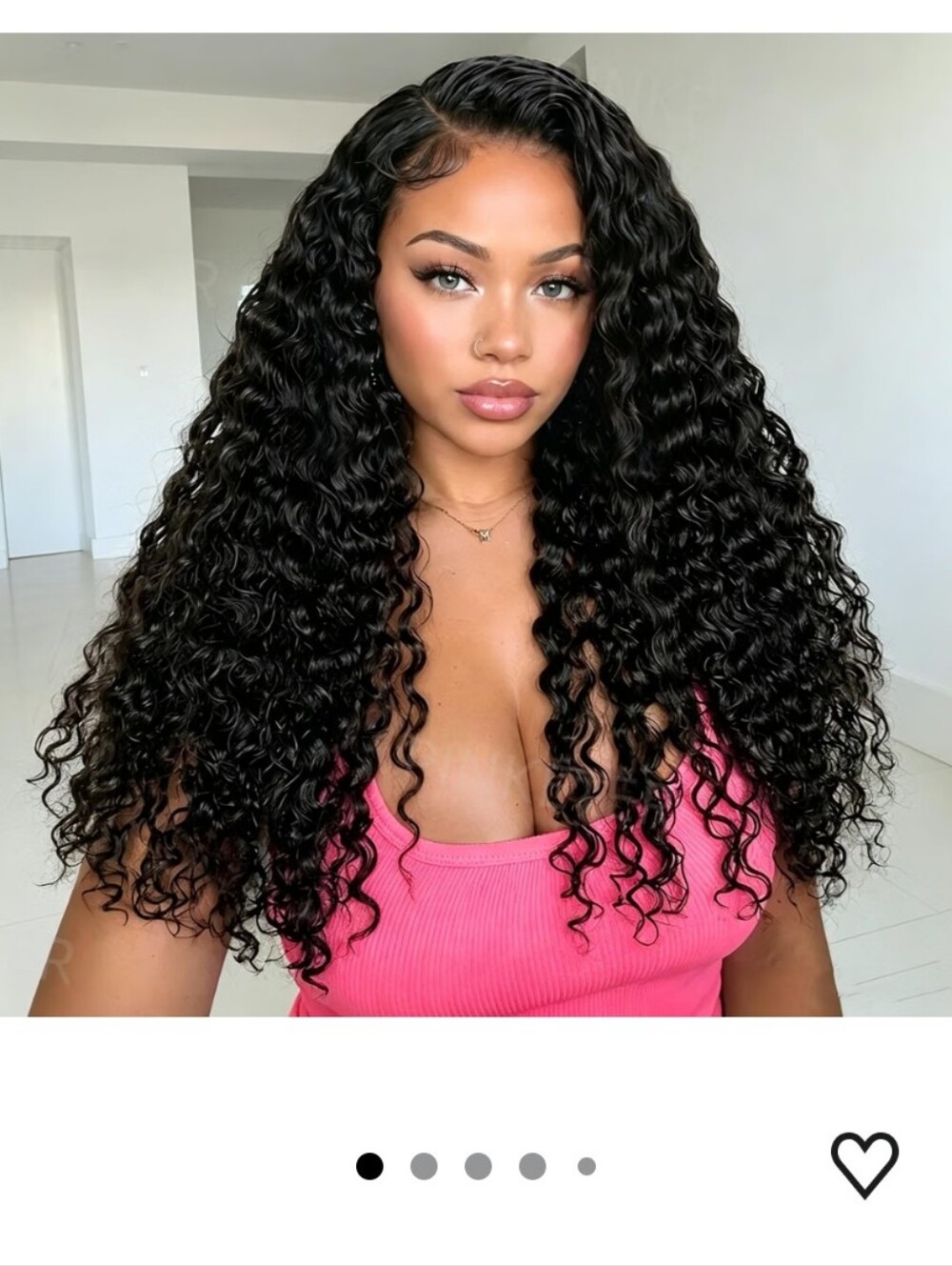 Wear and Go Glueless Wig Human Hair 7x5 Lace Closure Deep Wave 24 Inch